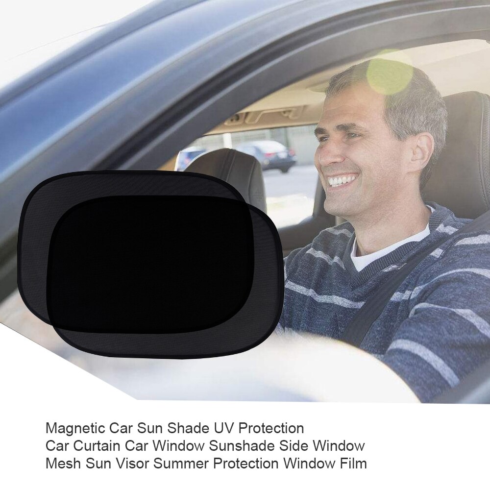 3D Photocatalyst Mesh Doek Zonneklep Auto-Styling Auto Side Rear Window Car Cover Zonnescherm Zonneklep Voorruit Uv Bescherming