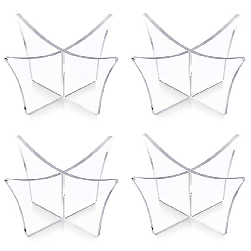 4 Stuks Ball Stand Display Acryl Bal Houder Transparante Bal Stand Acryl Bal Houder Acryl Stand Voor Voetbal: Default Title