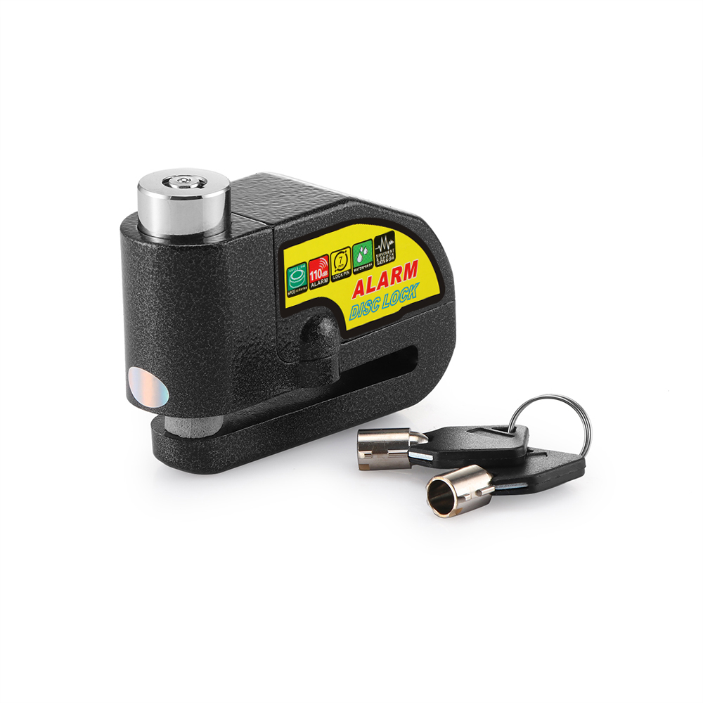 AOZBZ 110DB Veiligheid Motorcycle Alarm Lock Bike Scooter Anti-diefstal Alarm Wiel Schijfrem Sloten Beveiliging Veiligheid Sirene Lock