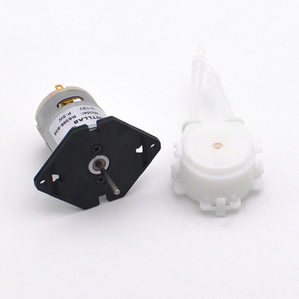 Pompa perystaltyczna 12V DC DIY dozowanie cieczy pompa robić akwarium laboratorium analityczne uniwersalne napięcie przenośne łatwe w użyciu