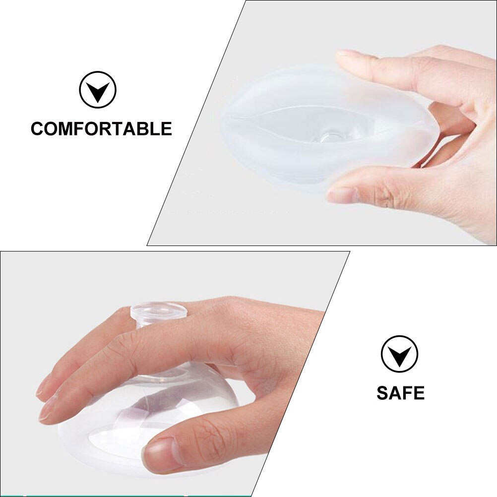 2 pezzi Silicone Baby Burping Back Massager Cup Spitting Cup Baby Phlegm Cup