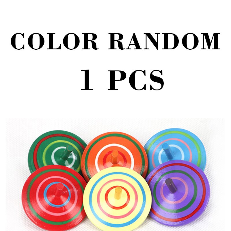 2020Hot Hout Gyro Speelgoed Kinderen En Volwassen Relief Stress Desktop Tol Speelgoed Als Voor Fun Willekeurige Kleur: Color Random