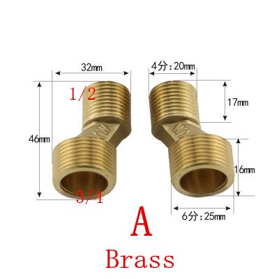 Douchekraan Verstelbare Adapter Solid Messing Wandmontage Breedte Verstelbare Hoekstopkraan S-vakbonden Badkamer Accessoires: WHITE