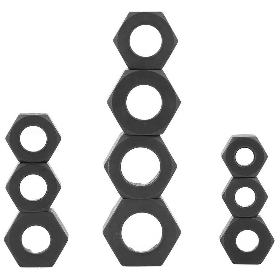 10X Damaged Nut Remover Stud Extractor Broken Removal Kit Tapered