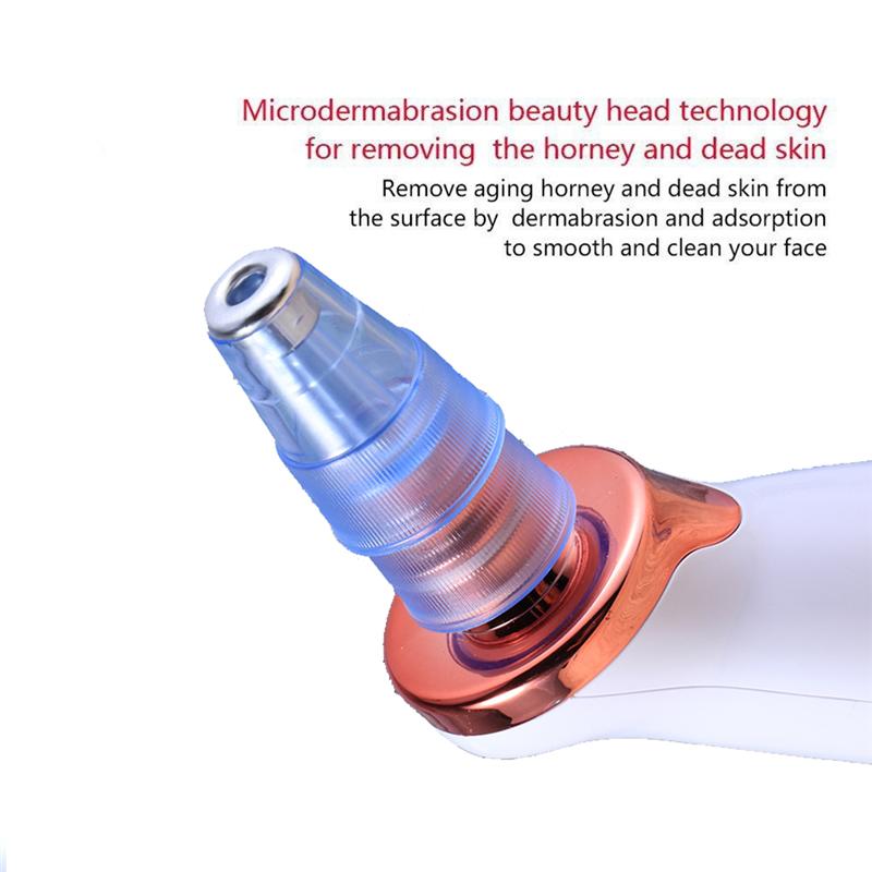 Ansigts pore næse hudorm vakuumsugemaskine hudorm fjerner peeling pore rensning ansigt hud dybt renere