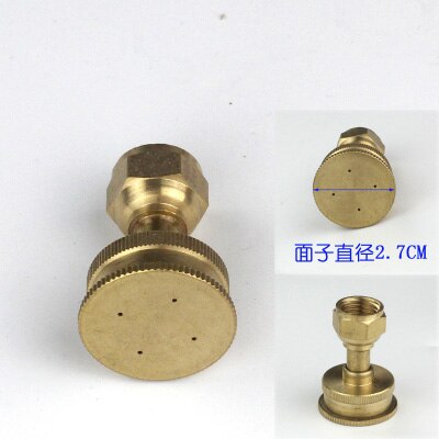 NuoNuoWell-boquilla de pulverizador de latón M14 * 1,5, protección de plantas, suministros de máquinas de lucha, accesorios de herramientas de riego agrícola: 4HOLE STRAIGHT