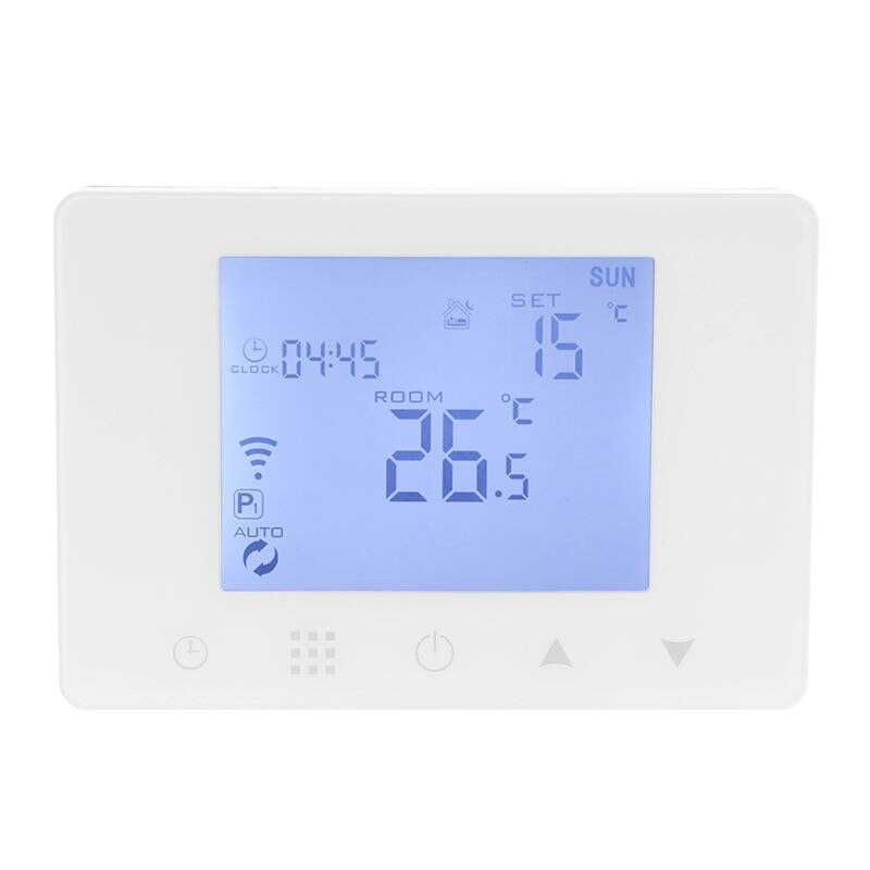 ! WiFi Room Thermostat Gas Boiler Wall-mounted Heating Wireless Remote Temperature Controller for Alexa Google Home 110V 220V