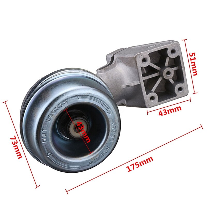 Getriebe Kopf Für STIHL FS44 FS55 FS72 FS74 FS75 FS80 FS85 FS90 FS100 FS110