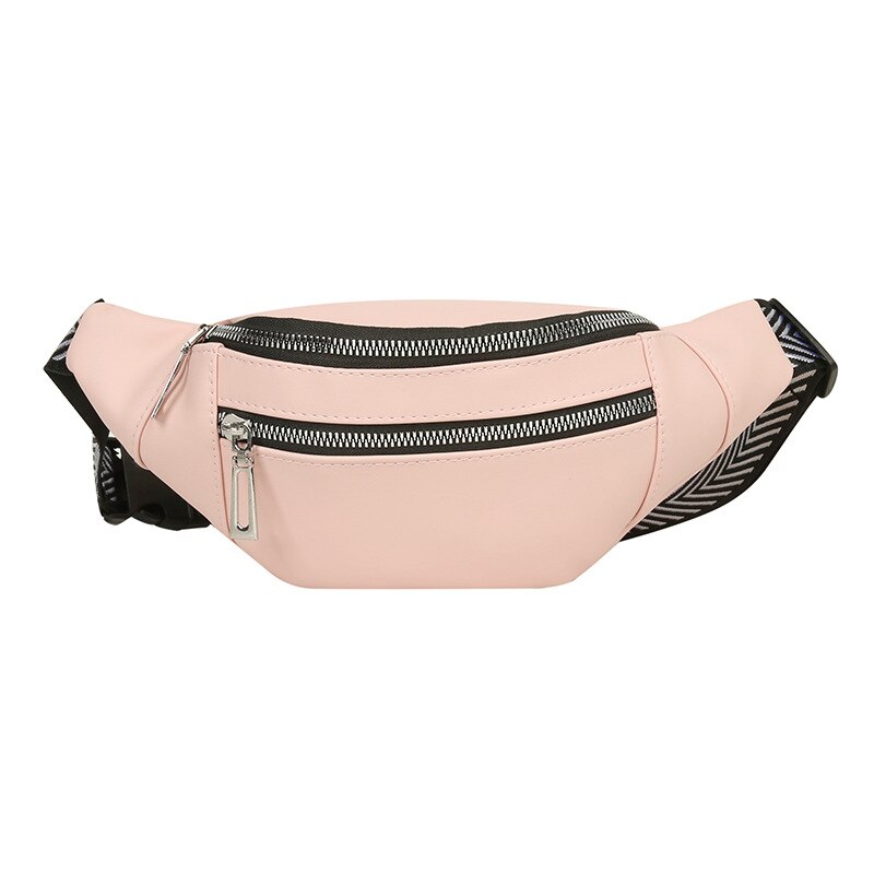 Geldbörse Neue lässig eins-schulter Tasche Kreuz Körper Brust Tasche für Frauen: Rosa