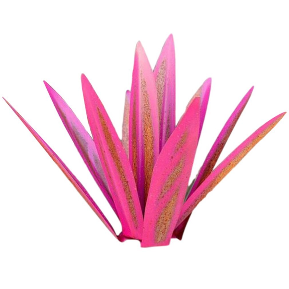 27cm Fer Art Tequila Plante Ornement BRICOLAGE de Décoration Créative Fer Ornement Et D'anniversaire Plante Ornement: type9