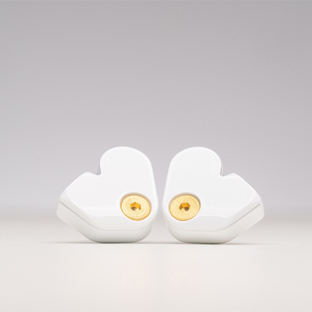 MoonDrop SSR écouteurs intra-auriculaires Super vaisseau spatial référence Brllum-enduit dôme diaphragme HIFI dynamique écouteurs écouteurs VX T2 T4 ZSX: white