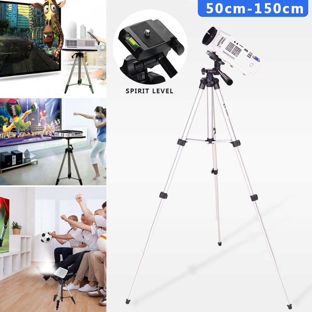 Intrekbare Draagbare Statief Beugel Geschikt Voor Camera Projector 50-150Cm Professionele Dslr Camera Statief