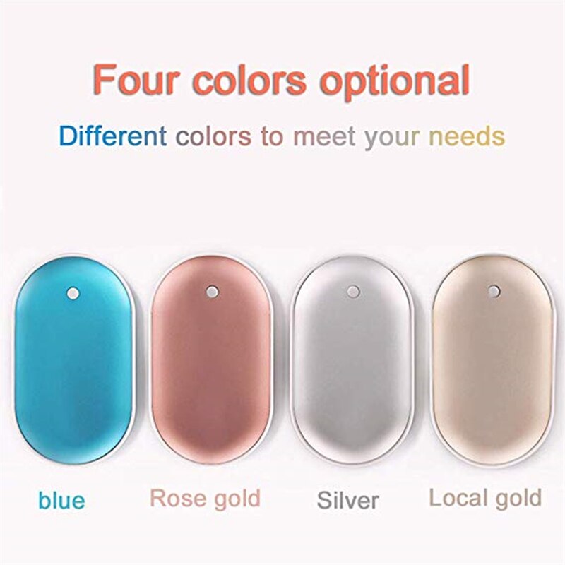 5200mAh USB Pocket Heater Handy Warmer Portable Mobile Phone Charging Power Supply Winter Body Handy Baby Heating Warmer