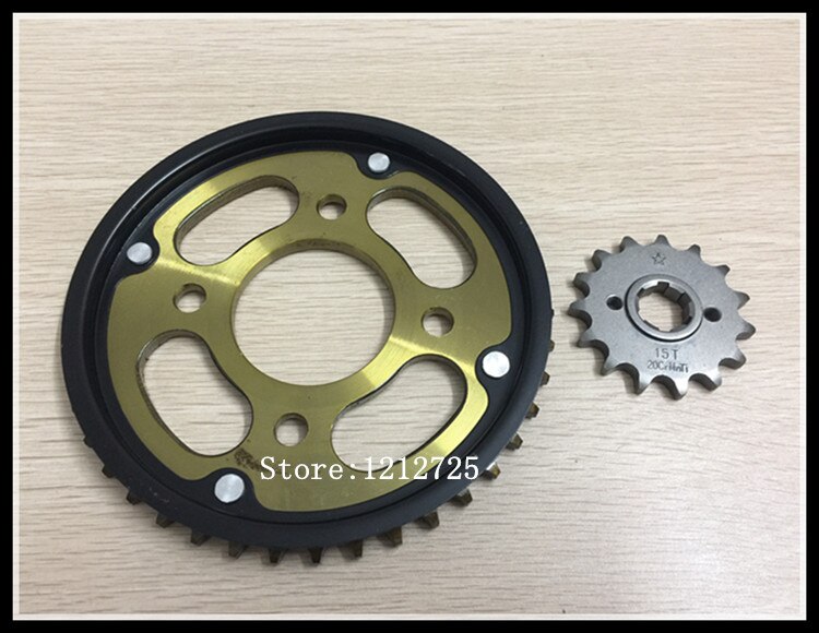 Piñones de motocicleta CB125T CB150T CM125 QJ150J, piñones de moto 428-42t