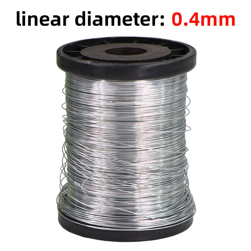 0.4mm &amp; 0.55mm biodling av rostfritt stål tråd bikupa ram verktyg 250/500/1000g 1 rulle honeycomb foundation bin utrustning special: 500g 1 rulle / Dia . 0.4mm