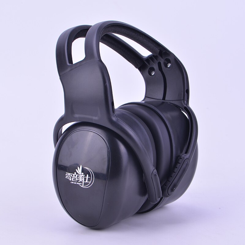Soundproof Earmuffs Protection Anti-noise Sleep Students Learn Industrial Super Quiet Artifact Anti-noise Reduction: Black