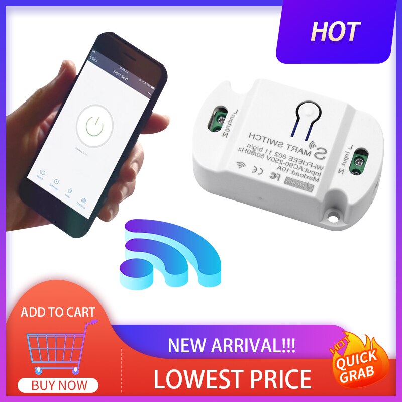 1/3/5st WiFi Smart Schakelaar Module - Tuya Universele Breker Timer - Smart Home Controle