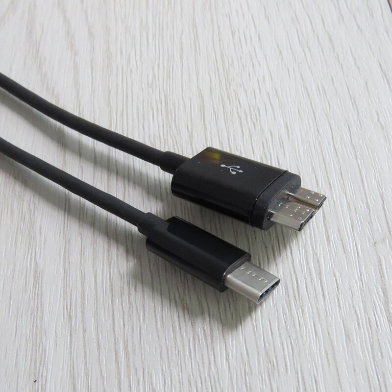 30 cm Type C naar Micro USB 3.0 Kabel USB 3.1 USB-C naar Micro B 3.0