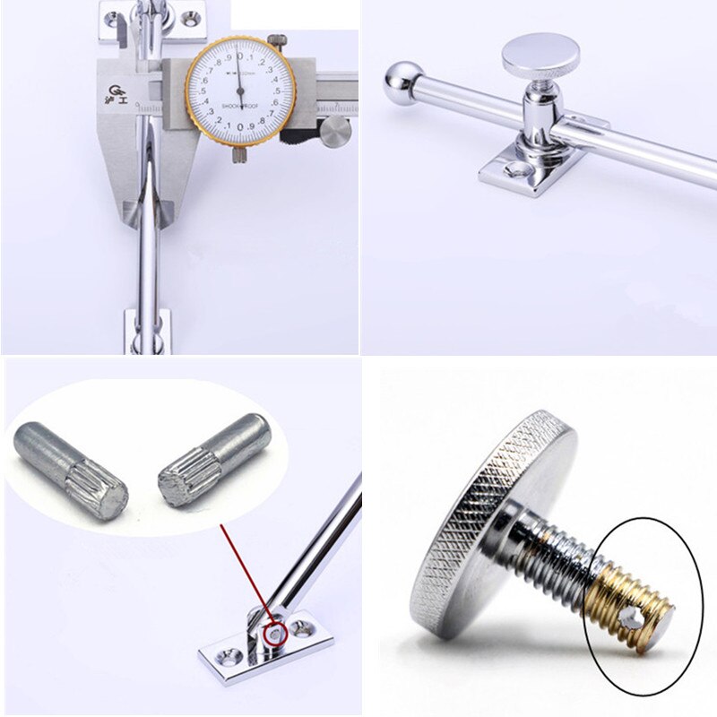 1x Adjustable Wind Brace Bracing Window Support Limiting Stopper Stainless Steel Industrial Wind-proof Rod 275mm