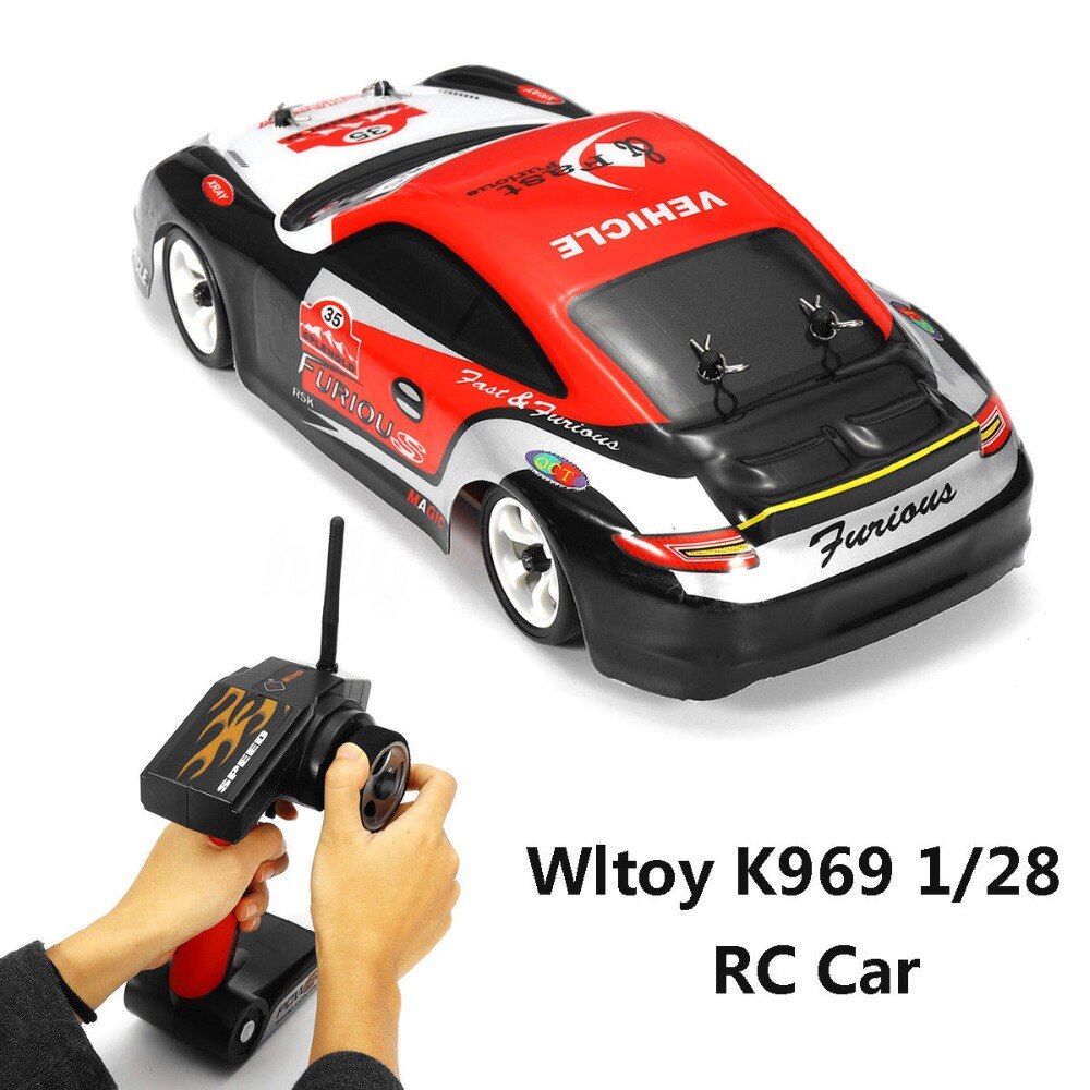 Wltoys K969 1:28 Scale 30KM/H High Speed Mini RC Car 2.4G 4WD RTR Brushed Remote Control Car RC Drift Car Voiture Telecommande