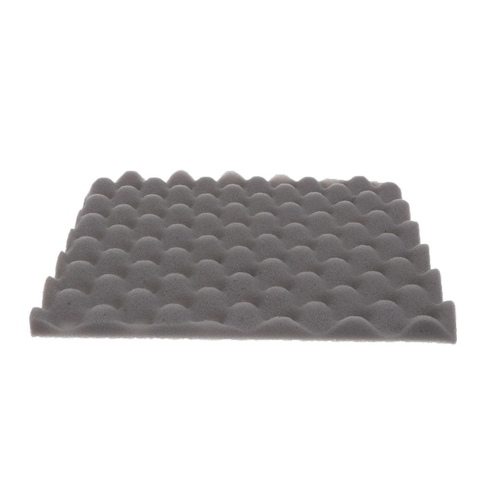 30x30x3cm Acoustic Foam Sound Proof Panels KTV Bar Recording Studio Auto Sound Proof Cotton Noise Dampening Foam Sheet: Gray