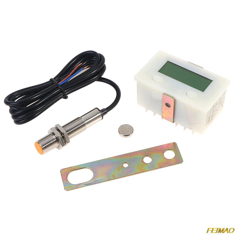 Compteur Numérique à Induction Magnétique 5 Digits (0-99999) - Pour Machines-outils, Poinçonneuses - Avec Capteur De Proximité Et Aimant