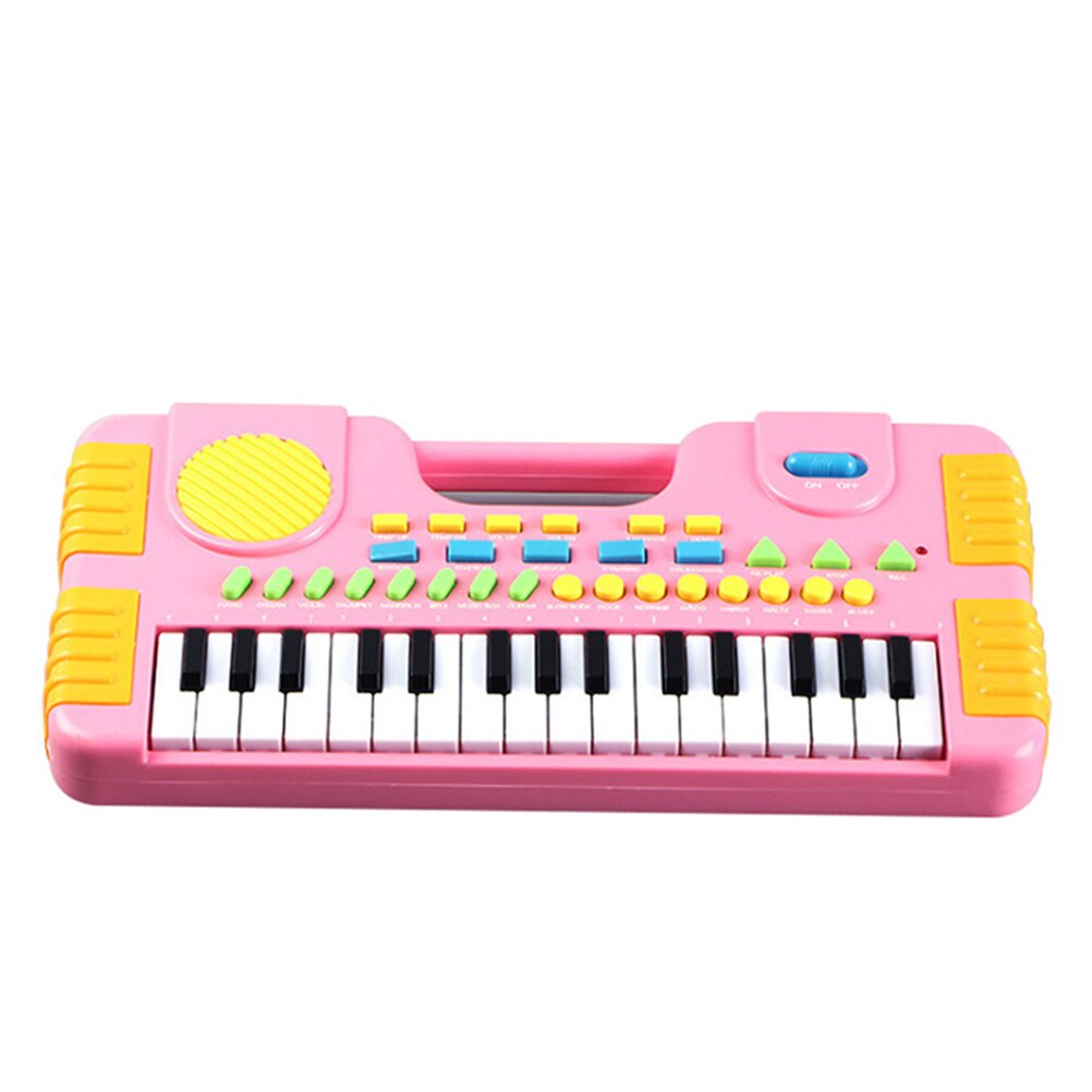 Kids Piano 31 Toetsen Mini Elektronische Orgel Muzikale Piano Onderwijs Toetsenbord Educatief Speelgoed Voor Kids Kinderen: pink