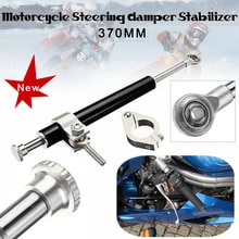 Motorrad Lenkung Dämpfer Lenkung Dämpfer Stabilisator Einstellen Teil 370mm