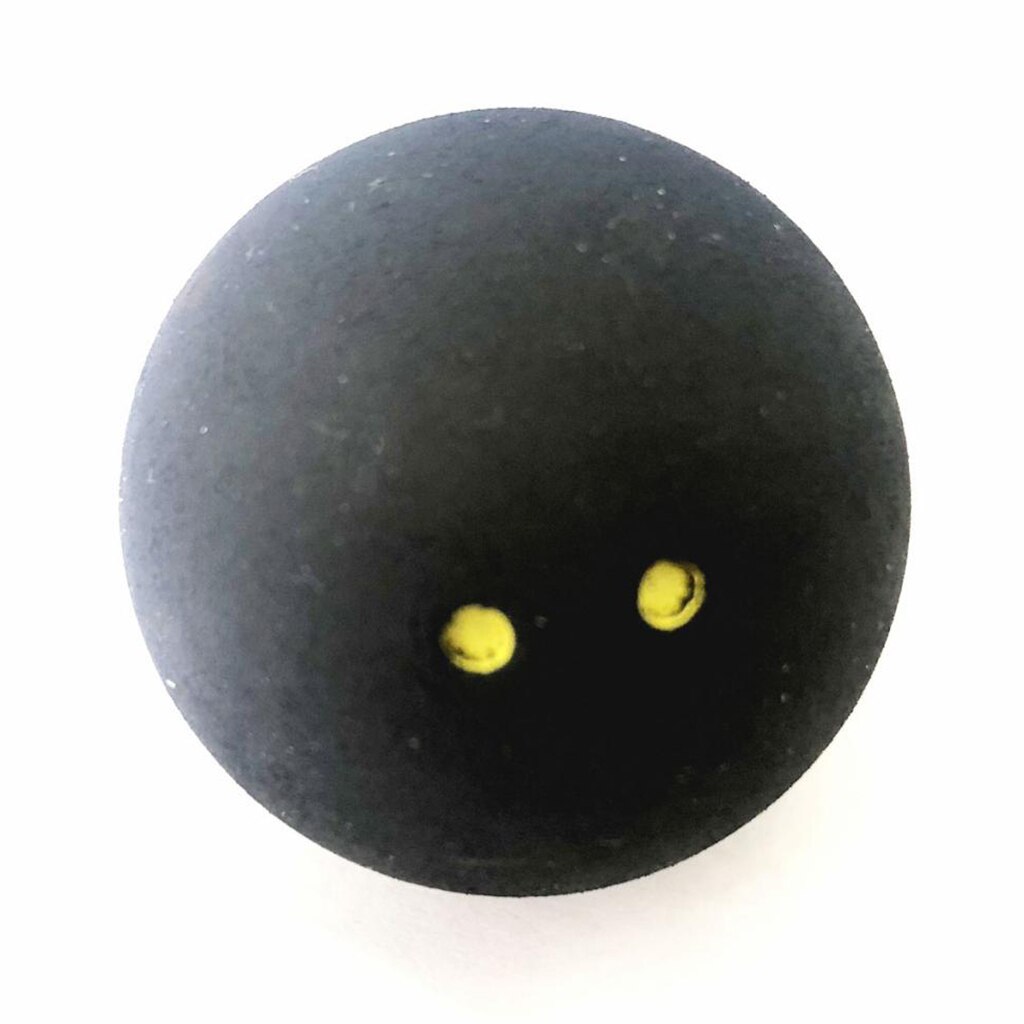 3-part 37 Mm Squash Ball Double Yellow Dots Replacement