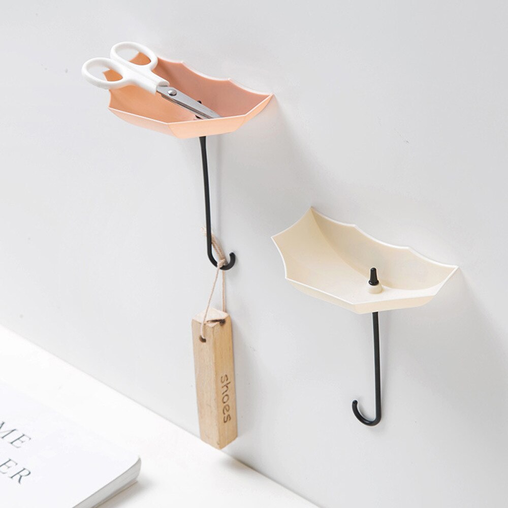 3Stck/einstellen Mauer Haken niedlich Regenschirm Mauer montieren Schlüssel Halter Mauer Haken Aufhänger Organizer dauerhaft Schlüssel Lager Halter #40