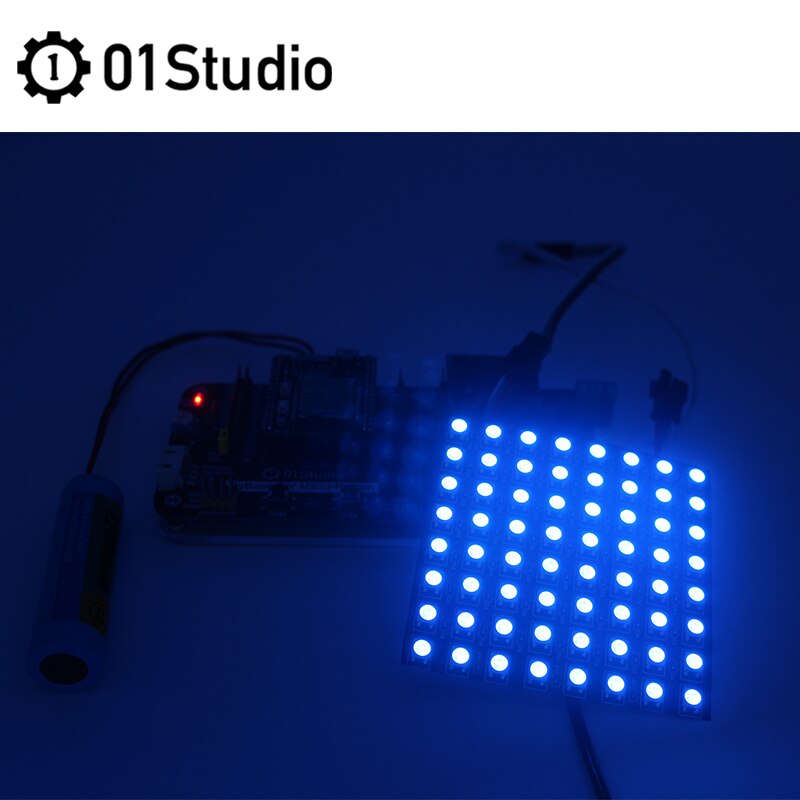 01Studio Rgb Pixel Scherm Neopixel WS2812B Python Microbit Micropython Accessoire