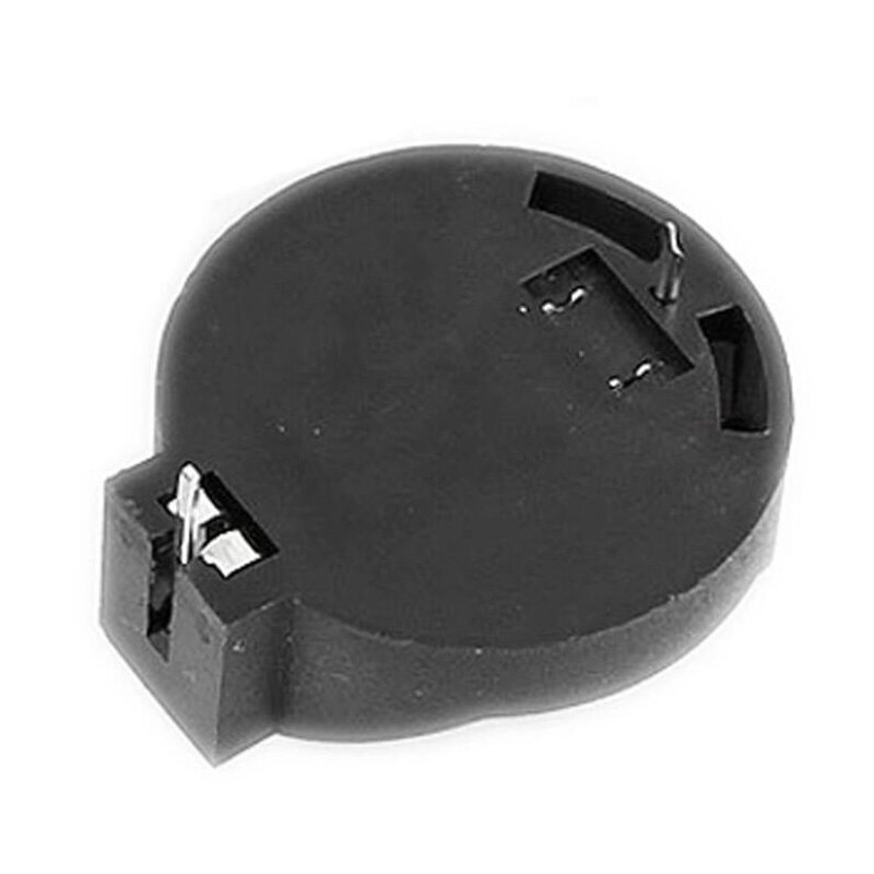 1x 5x 10x Schwarz CR2025 CR2032 3V Knopfzellen Batterie Sockel Inhaber fallen