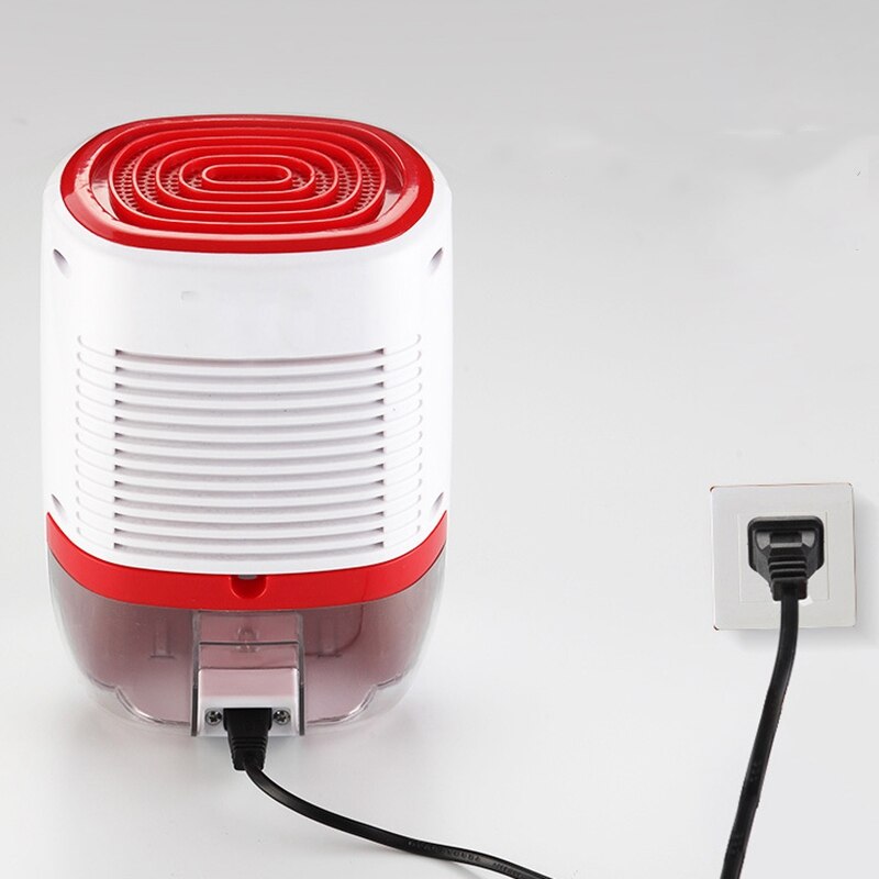 Electric Dehumidifier Mini Portable Air Dryer Desiccant Moisture Absorber Low Noise Cabinet Dehumidifier for Home Bedroom Office