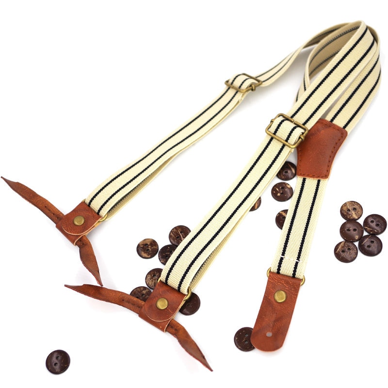 Kids Suspenders baby Leather Braces Children Buttons tirantes boy suspensorio bretelles hommes jartiyer bretels