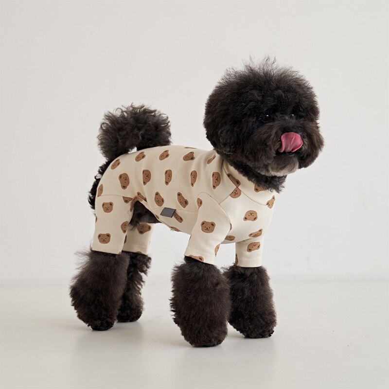 Hond Kleren Chihuahua Hond Winter Kleding Hond Pyjama Hond Jumpsuit Yorkshire Terrier Hond Kerst Kleding Kleine Beer