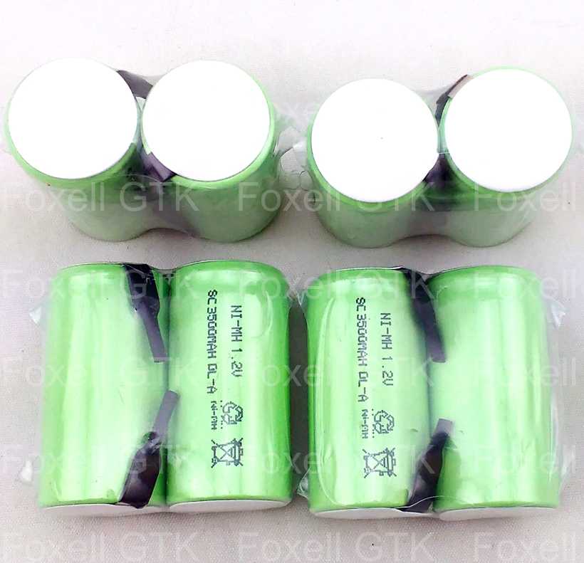 bateria 3500mah sub c 1.2v rechargeable battery ni-mh 12v 3500mah subc sc nimh sc 1.2v for power tool toys 10c discharge rate
