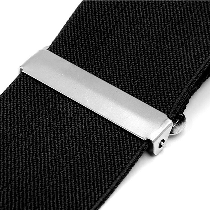 Heavy Duty Suspenders Braces for Men Work Shirt Trousers Pants Suspender Straps Belts Y Back Metal Clips Adjustable Big Tall