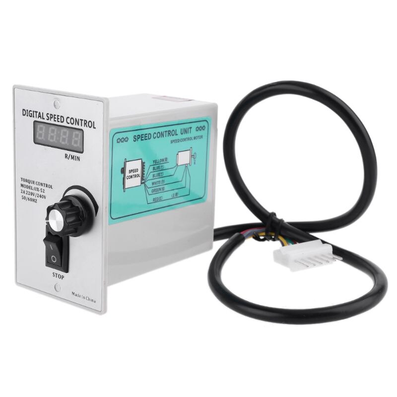 UX-52 400W Motor Speed Controller Regulated Torque control 2A 220-240V 50/60Hz