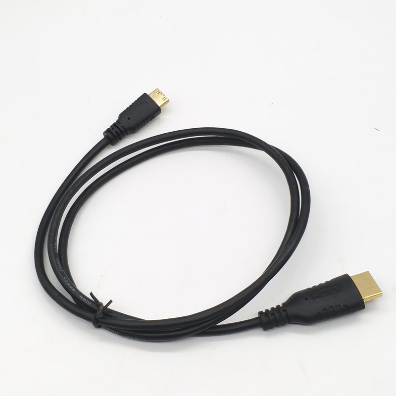 Mini HDMI a HDMI Cable de conexión HDTV estándar para cámara TV Adaptador HDMI 0,5 M 1 M 1,5 M 3 M