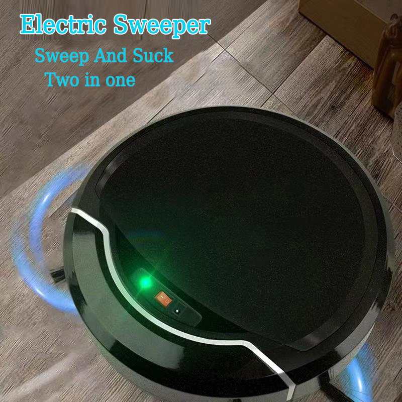USB Rechargeable Automatic Vacuum Cleaner Robot for Home Office Dry and