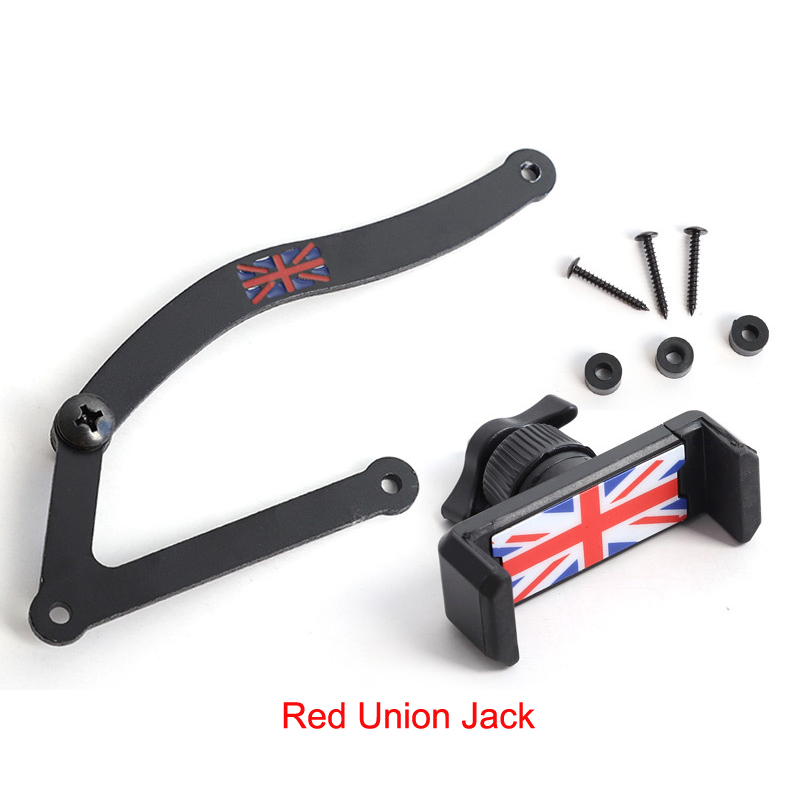 Pour MINI Cooper R50 R52 R53 R55 R56 R57 R60 R61 F54 F55 F56 F57 F60 support de téléphone pour voiture support GPS Mobile Clip: Rouge