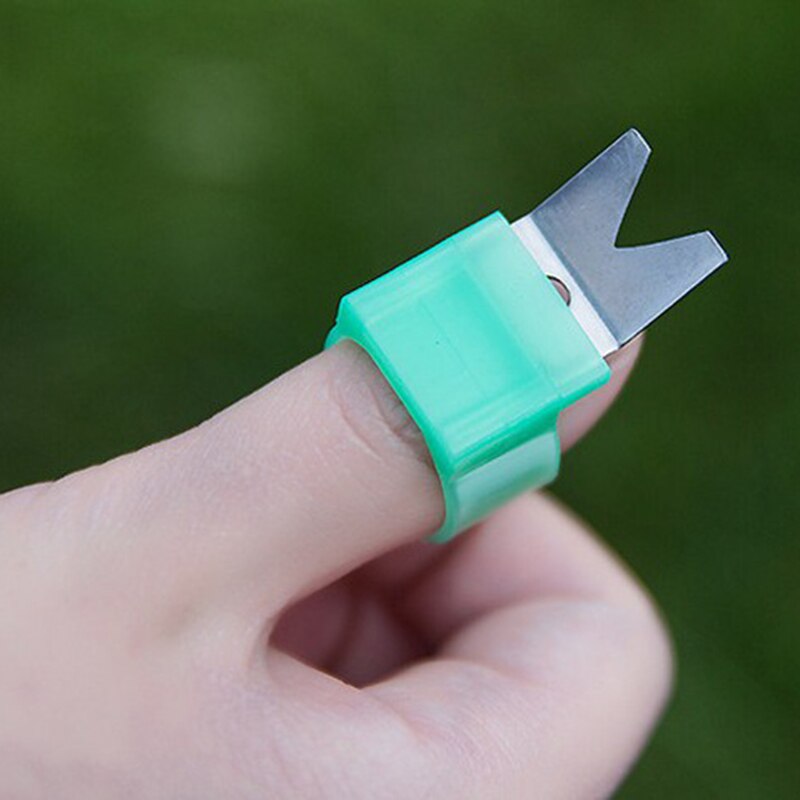 1 Stuks Plastic Fruit Picking Tool Tomaat Komkommer Druif Fruit Blade Tool Ring Meloen Schaar Ringen Tuinieren Snoeigereedschap