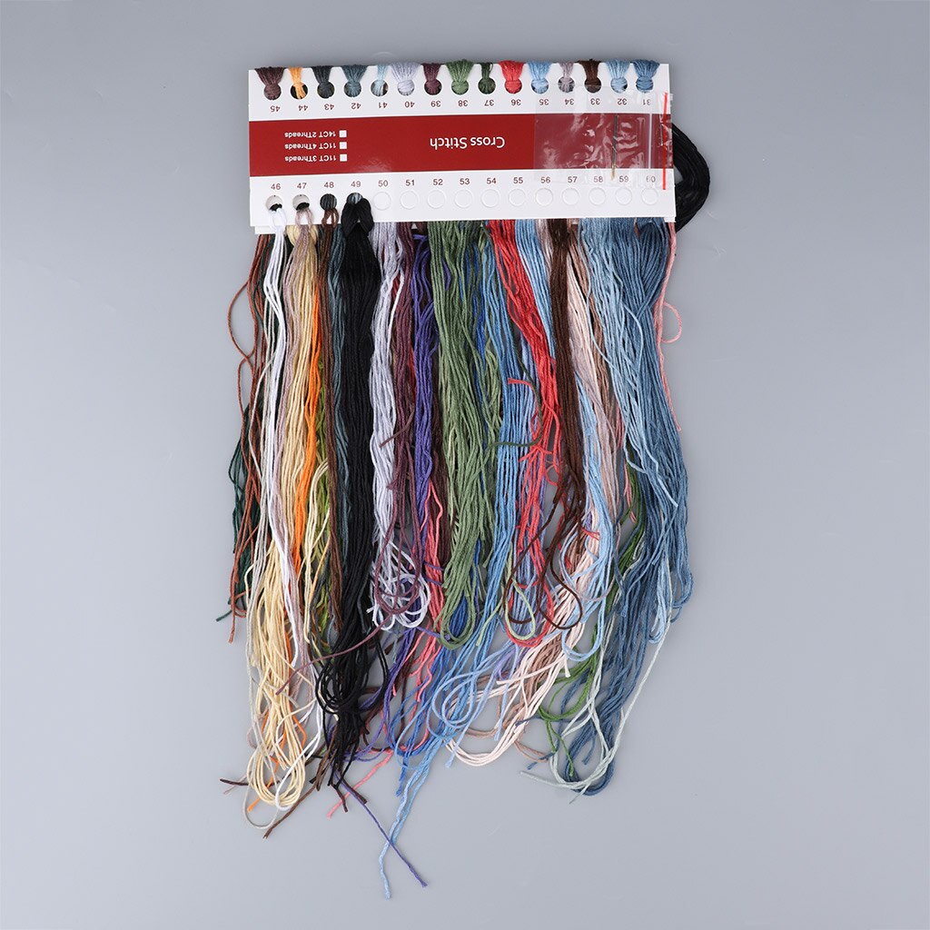 DIY Stamped Cross Stitch Kit Pre-printed Farm Scene Pattern Christmas 14CT 54x33cm