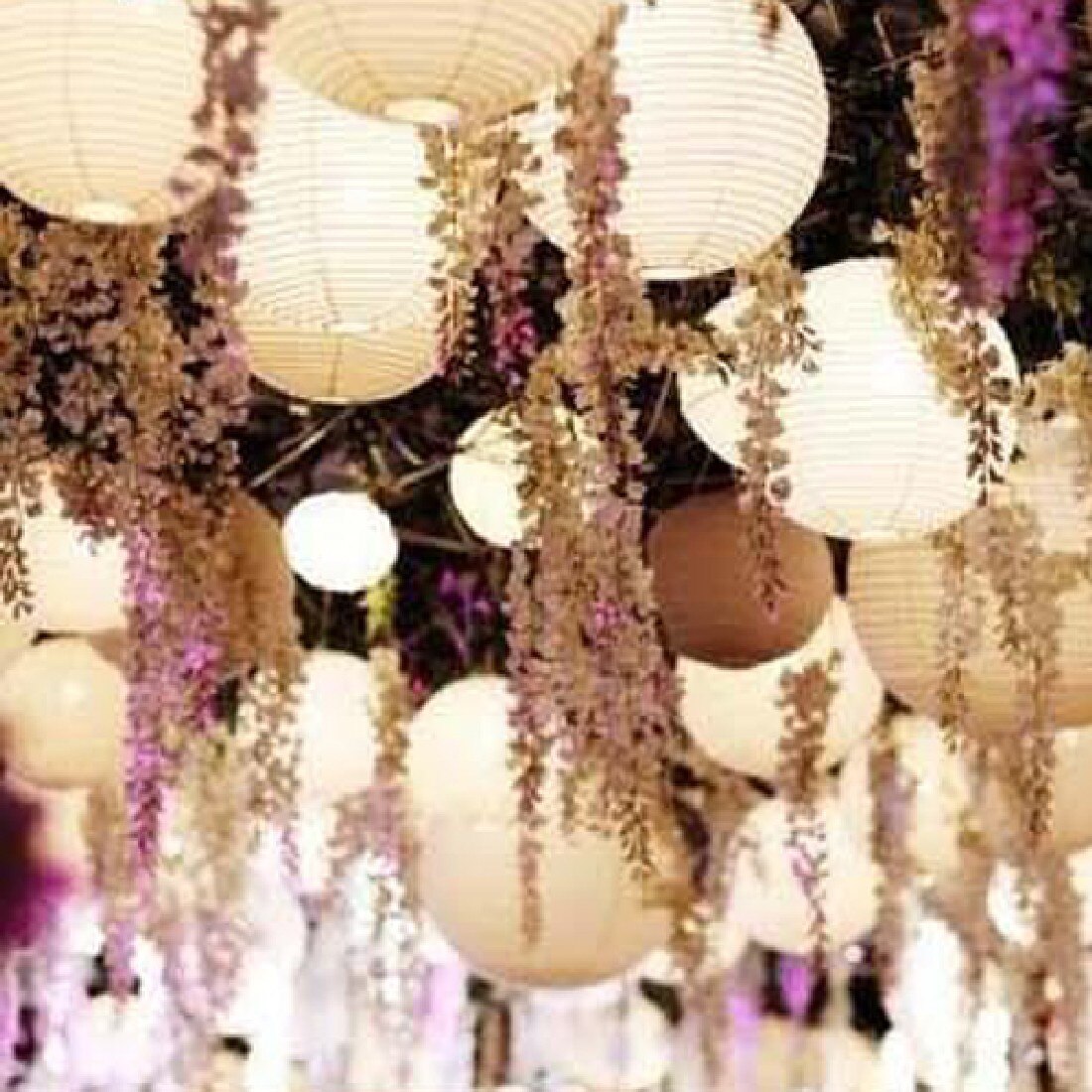 1pcs/lot White paper lanterns 12cm 30cm Round paper lanterns lamps festival wedding decoration party supplies lantern