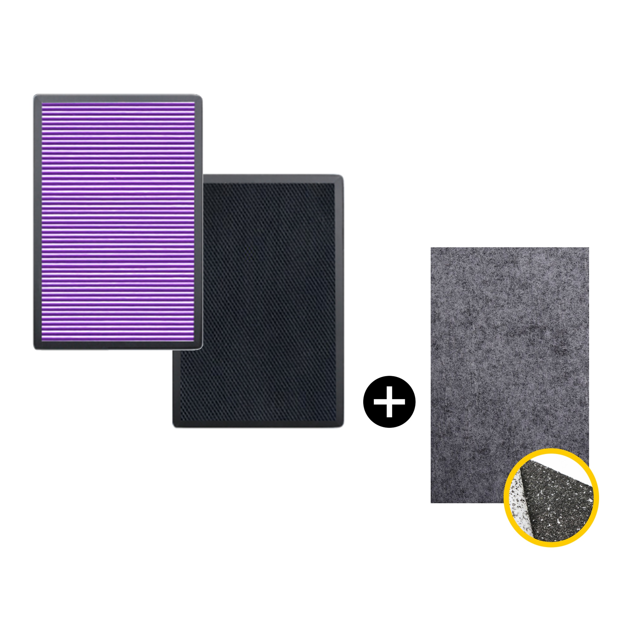 Bionaire BAP412 Air Purifier Compatible Hepa Carbon Combined Filter And Silver Ion Protective Filter