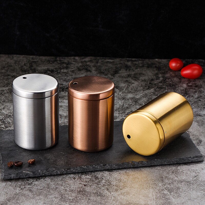 1PC Automatic Stainless Steel Toothpick Holder Secret Stash Cure Dent Toothpick Dispenser Cotton Swab Organizer House Tools