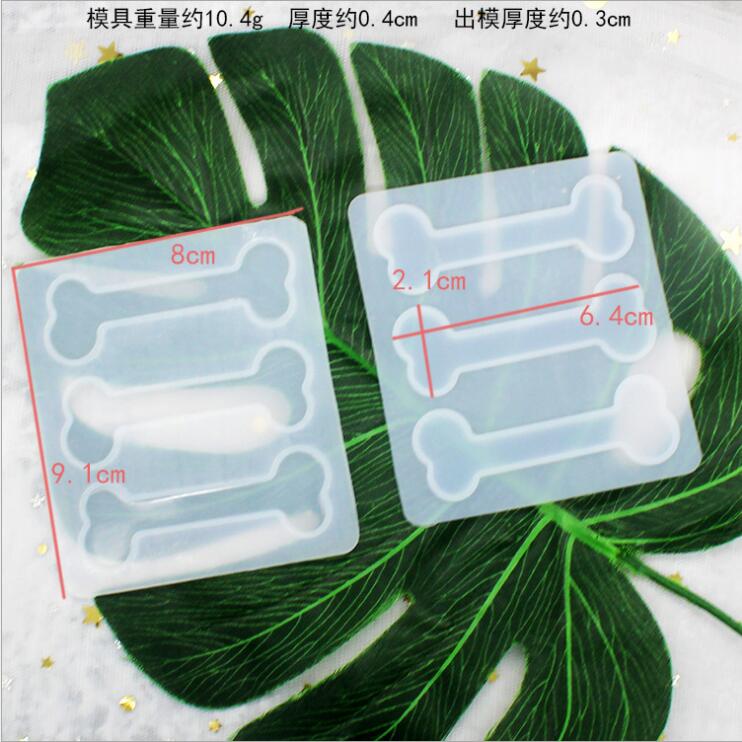 Transparent Silicone Mould Resin Decorative Craft DIY cat hairpins Mold epoxy resin molds for jewelry: 1