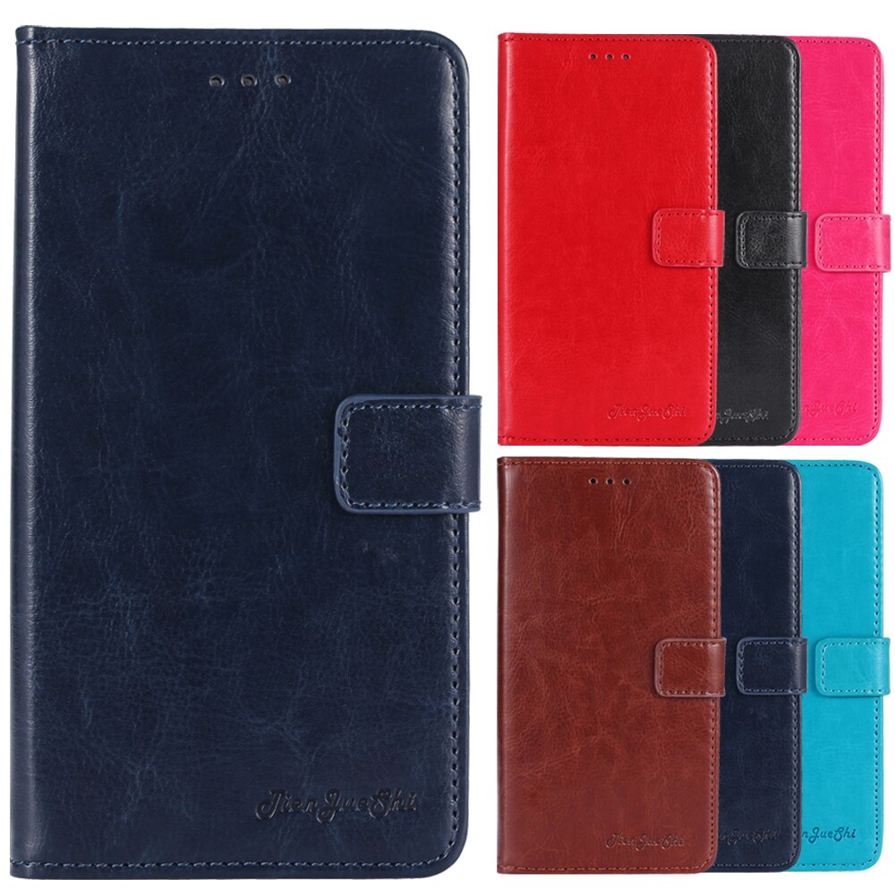 TienJueShi Flip Retro PU protector libro soporte Funda de cuero para teléfono DUODUOGO P20 P26 P30 funda cartera piel Etui