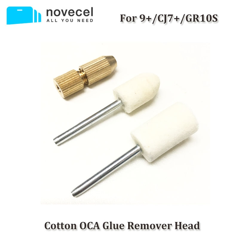 Cotton OCA Glue Remover Head No Hurt LCD Display Touch used with Glue Cleaning Glass Separator Repair Tools