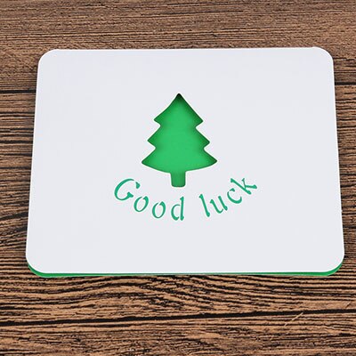 10pcs Hollowed out animal greeting Card wish card envelope For DIY Festival Greet Cards Stationery Supplies: good luck